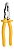 Tramontina 1001108 Alicate Universal 8  1000v Color Amarelo - Imagem 3