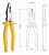 Tramontina 1001108 Alicate Universal 8  1000v Color Amarelo - Imagem 4