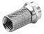 Conector Coaxial F Rosca Rg59 Pcte C/ 100 Unid. - Imagem 2