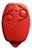 Controle Motor Tx Inter Dig Ct Hcs Saw 433 Mhz Vermelho Ros - Imagem 1