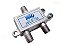 Divisor Local 1:2 Catv 5 A 1ghz Pqdv-1022b Proeletronic - Imagem 1