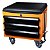 Caixa Cargo Box Confort Puxador E Rodas Tramontina 2700 - Imagem 3