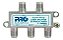 Divisor Satelite/local 1:4 Full 5-2400mhz Dc Pas - Imagem 1