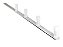 Haste Cerca Eletrica  Tubolar 70cm 11mm 4 Isol Centro Haste - Imagem 1