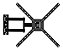 Kit 4 Suporte Tv Quadri-articulado 10 A 56 Brasform + Brinde - Imagem 2
