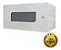 Mini Rack 19 Polegadas Max Eletron 03u 350mm Acrilico Branco - Imagem 1