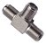 Emenda F Tipo T 3 Fêmeas Cabo Coaxial Rg6 Rg59 - Imagem 3