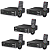 Kit 5 Receptores Digital Banda C/ku Full Hd Vt-1000 - Imagem 1