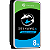 Interno Seagate Skyhawk St8000ve001 8tb Preto - Imagem 1