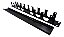 Organizador De Cabos Horizontal Fechado Guia 1u P/ Racks 19 - Imagem 2
