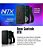 Kit 2x Controle Remoto Rossi Ntx 433mhz Preto - Imagem 2