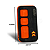 Controle Motor Sap 3b Preto/laranja Ppa A22637 - Imagem 2