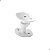 Kit 5x Suporte Para Sensor Ivp Jfl Kf1 Articulado Cor Branco - Imagem 4