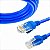 Cabo Patch Cord Cat5e Utp, Azul, 1 Metro - Imagem 2