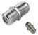 Emenda F Fêmea X Fêmea Cabo Coaxial Rg6 Rg59 Com 100 Peças - Imagem 3