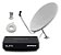 Kit Antena 60 Cm Receptor Digital Banda Ku Full Hd Satmax 6 - Imagem 1