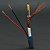 Cabo Coaxial BNC Udi 4mm 100m Preto Dupla Blindagem CFTV - Imagem 3