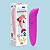 Vibrador Golfinho Spot G em Soft Touch Cores - Imagem 1