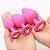 Plug Anal Silicone com Pedra Tamanhos e Cores Diversas - Imagem 9