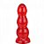 Plug Anal Grande Escalonado em Silicone Tamanho  16X4,5 cms - Imagem 2