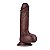 Penis Ultra Realístico Dupla Camada SLIDY - 17,8 x 3,6cm - Imagem 6