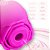 Sugador de Clitóris  em Soft Touch Rose, 12 Intensidades, Carregamento USB - Imagem 5