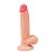 Penis Ultra  Realístico com Ventosa Removível e Dupla Camada - 17,5 Cms - Imagem 5