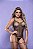 Body Stocking Arrastão com Elasticidade - Imagem 1