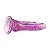 Penis Duplo Transparente com Super Ventosa, 17,3 X 3,5 Cms - Imagem 7