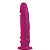 Plug Anal Reto com Glande e Ventosa - Tamanho 13.6 x 2.8 Cms - Imagem 4