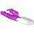 Vibrador Luxo Rotativo Jack Rabbit , 06 Intensidades, carregamento USB - Imagem 5
