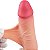 Penis Ultra Realístico Dupla Camada com Ventosa - 19 x 3,5cms - Imagem 3