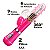 "PROMOÇÃO" Vibrador Rotativo Rabbit, A PILHA - Imagem 2