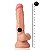 Penis  Realistico com Escroto e Ventosa Tamanho 16 X3,5 Cms - Imagem 3