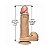 Penis Realístico Silicone Premium com Ventosa 18 Cms - Imagem 3