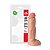 Penis Realístico em Silicone, com Escroto, Grosso Tamanho 19,5x5,5 Cms - Imagem 1