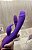 Vibrador Rabbit com Estimulador de Clitóris, Silicone Soft Touch,Carregamento USB - Imagem 1
