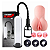 Kit Bomba Peniana Vacuo Pump + Vagina Realística - Imagem 1