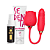 Kit Promocional com Sugador Rose com Power Bullet, Lis Gel Anestésico Gold, Lubrificante Sedenta Ultra Deslizante - Imagem 1