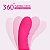 Vibrador com Formato de Penis, Estimulador de Ponto G em Soft Touch, 09 Intensidades - Imagem 3