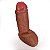 Penis Realistico Grosso com Ventosa Tamanho 17,5 X 5,5 Cms - Imagem 4
