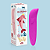 Vibrador Golfinho Spot G em Soft Touch Cores - Imagem 1