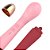 Vibrador Duplo... Varinha Mágica com Lingua Estimuladora, Simulador Oral - Imagem 1