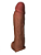 Capa Peniana com Anel de Escroto Pele Morena Tamanho 16x4 Cms - Imagem 2