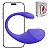 Power Bullet com Controle por Aplicativo , Carregamento USB Vibração pelo APP,por Música, por Touch e Vídeo Conferência 8321 - Imagem 1