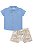 CONJUNTO CAMISA BÁSICA E BERMUDA CAMUFLADA LUC.BOO - Imagem 1