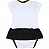 VESTIDO BODY MANGA CURTA TIME SANTOS OFICIAL TORCIDA BABY - Imagem 2