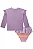 CONJUNTO BLUSA MANGA LONGA E CALCINHA COM PROTEÇÃO UV ESTAMPA COLORIDA INFANTI - Imagem 2