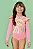 CONJUNTO BLUSA MANGA LONGA E BIQUINI COM PROTEÇÃO UV ESTAMPA COLORIDA INFANTI - Imagem 2