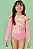 CONJUNTO BLUSA MANGA LONGA E BIQUINI COM PROTEÇÃO UV ESTAMPA COLORIDA INFANTI - Imagem 4